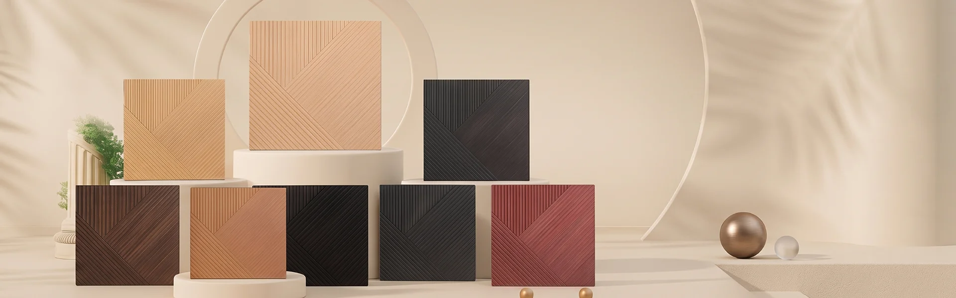 Tablero absorbente de sonido impreso con sustrato de poliéster
