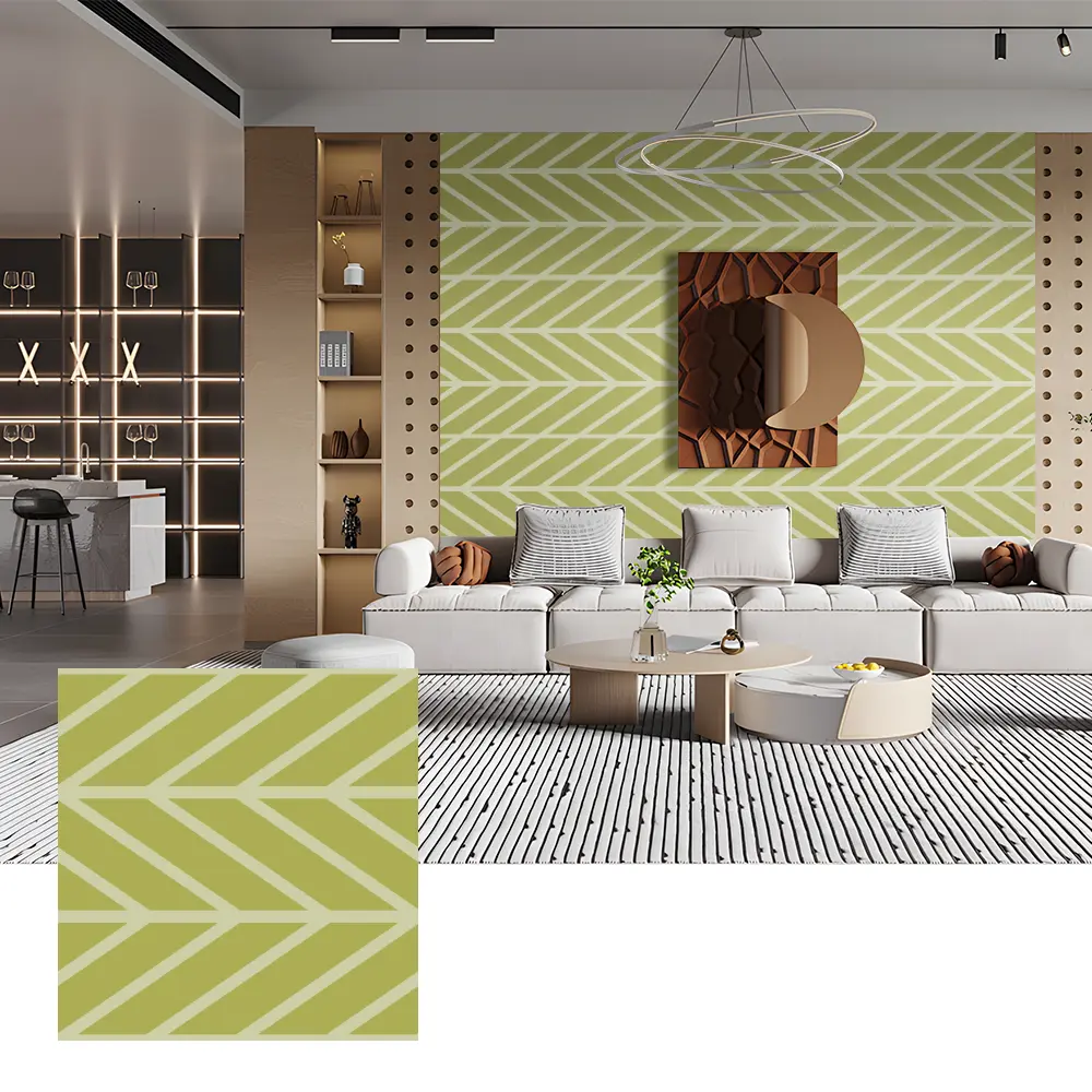 Paneles acústicos de PET para decoración de paredes interiores