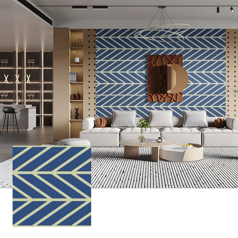 Paneles acústicos de PET para decoración de paredes interiores