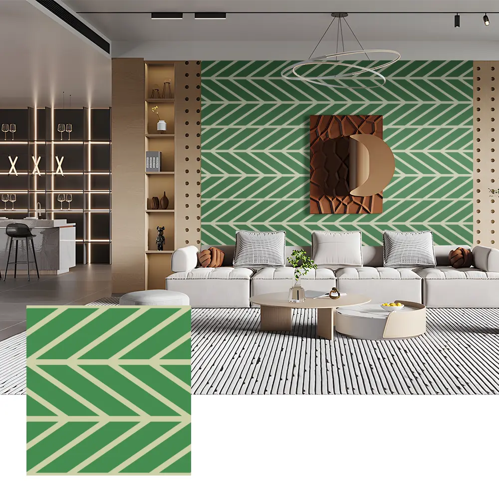 Paneles acústicos de PET para decoración de paredes interiores