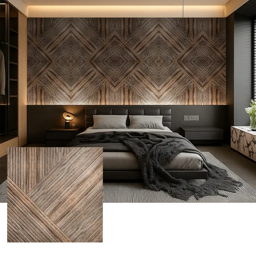 Paneles de pared acústicos de PET para absorción de sonido en interiores