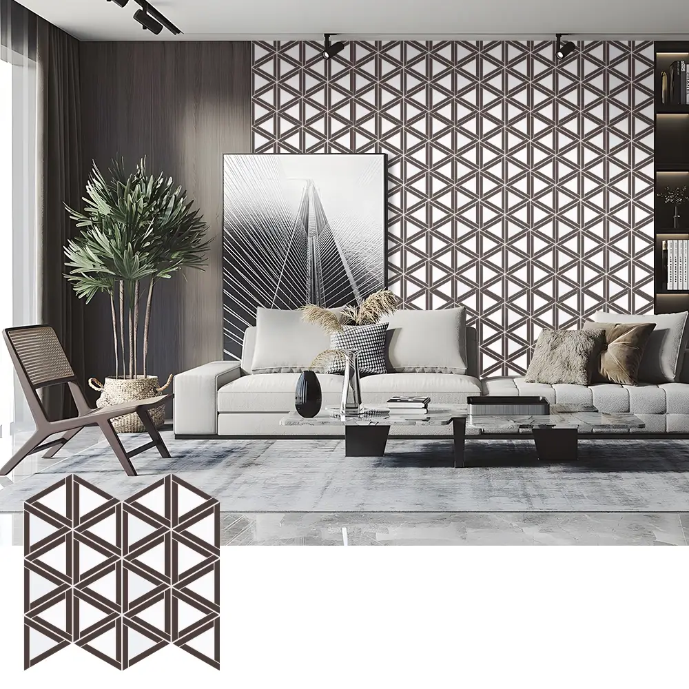 Paneles de pared acústicos de PET autoadhesivos para uso interior