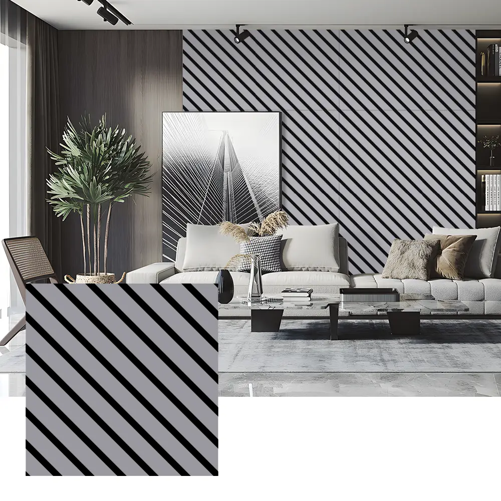 Paneles de fieltro PET fonoabsorbentes para paredes interiores