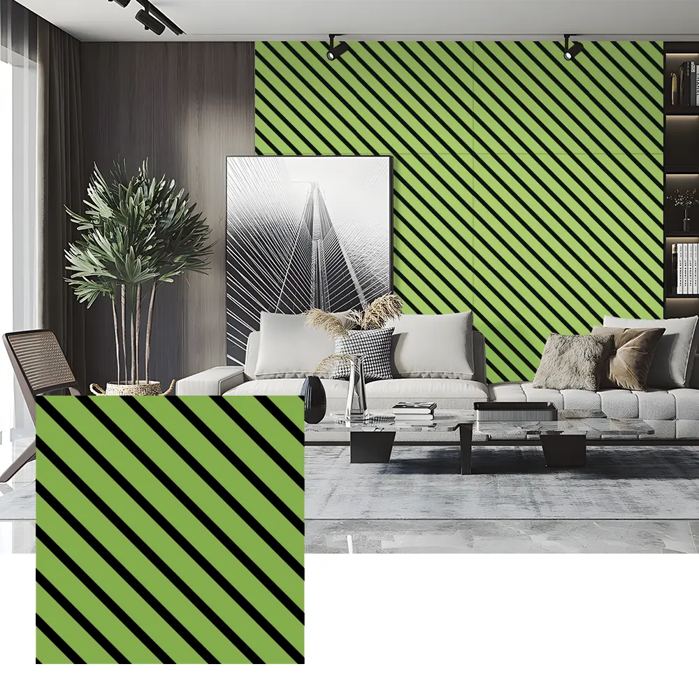 Paneles de fieltro PET fonoabsorbentes para paredes interiores