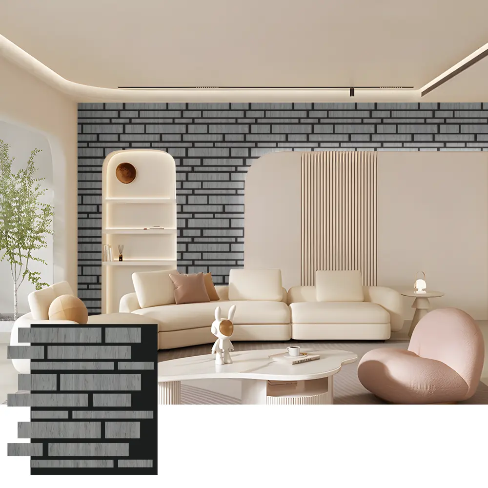 Paneles de pared acústicos de madera para reducción de ruido interior