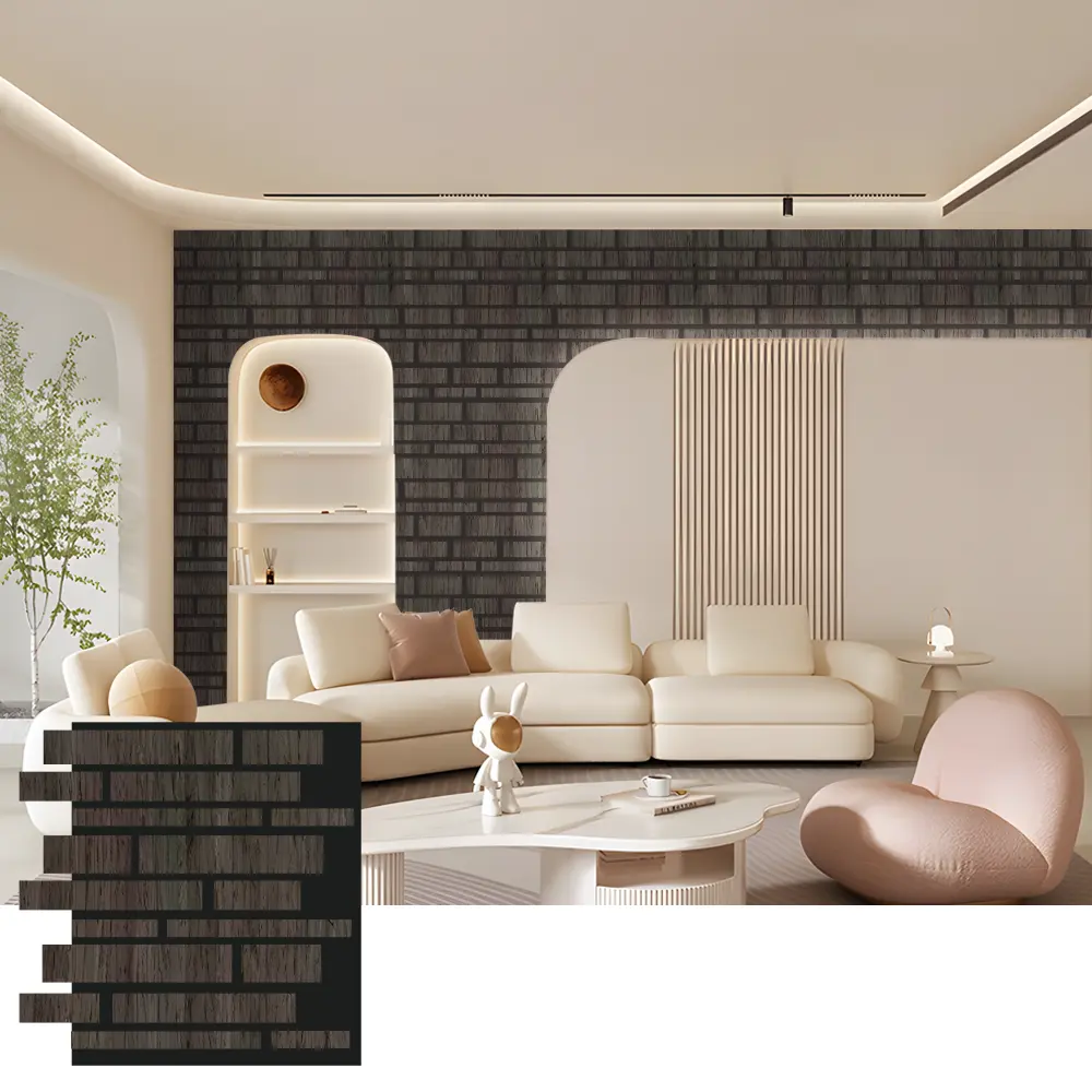 Paneles de pared acústicos de madera para reducción de ruido interior